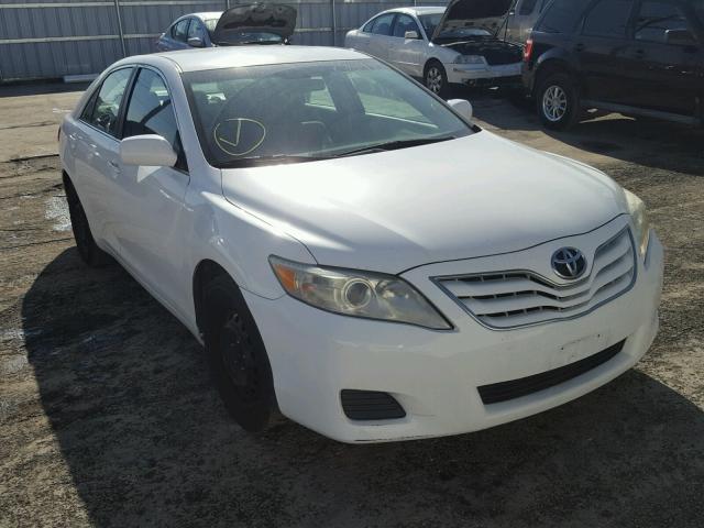 4T4BF3EK9BR105989 - 2011 TOYOTA CAMRY BASE WHITE photo 1