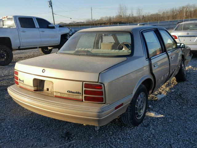 1G3AG54N9P6420141 - 1993 OLDSMOBILE CUTLASS CI GOLD photo 4