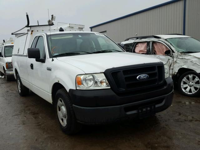 1FTRF12238KB80374 - 2008 FORD F150 WHITE photo 1