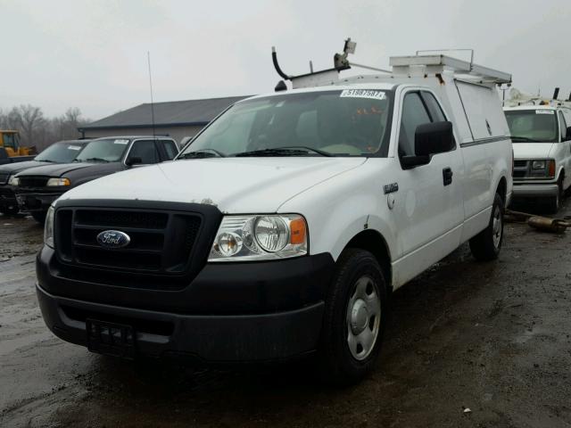 1FTRF12238KB80374 - 2008 FORD F150 WHITE photo 2