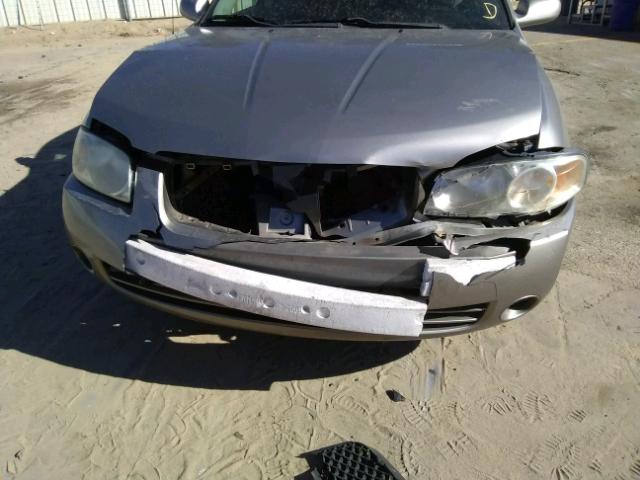 3N1CB51D06L548701 - 2006 NISSAN SENTRA 1.8 SILVER photo 9