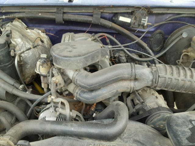 1FTEF15N8SNA80586 - 1995 FORD F150 PURPLE photo 7