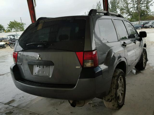 4A4MM21S85E073959 - 2005 MITSUBISHI ENDEAVOR L CHARCOAL photo 4