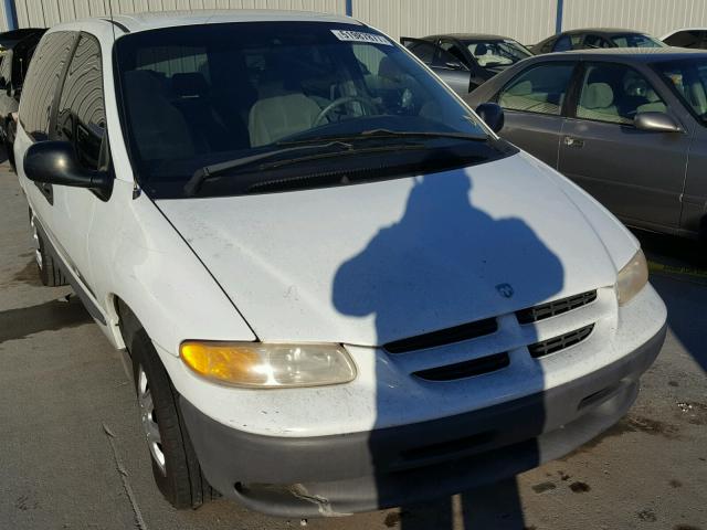 2B4FP25B1YR612220 - 2000 DODGE CARAVAN WHITE photo 1