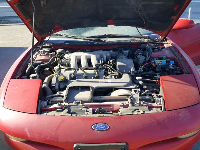 1ZVCT22B8P5151743 - 1993 FORD PROBE GT RED photo 7