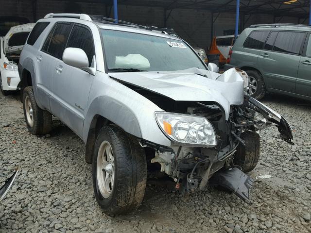 JTEZT14R430004226 - 2003 TOYOTA 4RUNNER SR SILVER photo 1