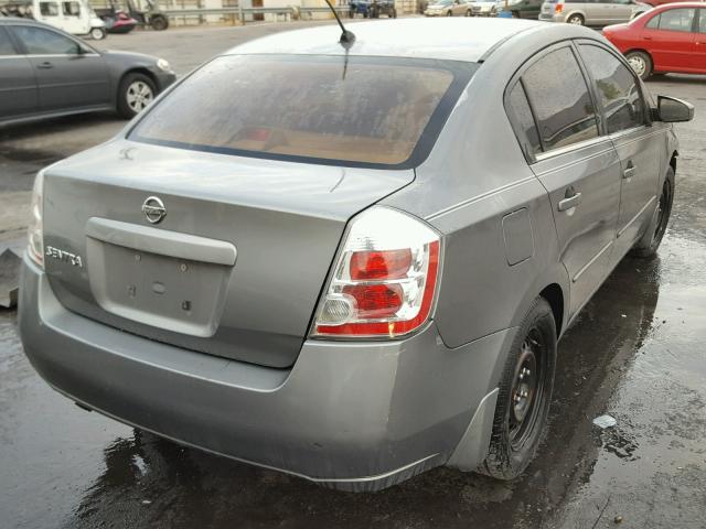 3N1AB61E98L654542 - 2008 NISSAN SENTRA 2.0 GRAY photo 4