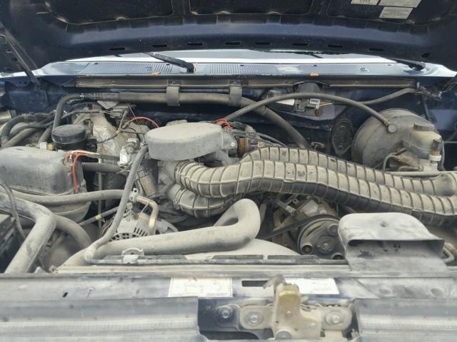 1FTHX25H1SKA39602 - 1995 FORD F250 BLUE photo 7