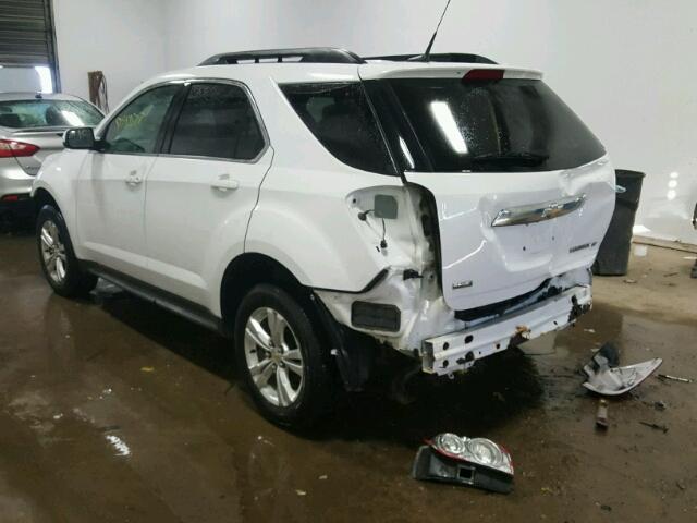 2GNALDEK0C1135265 - 2012 CHEVROLET EQUINOX LT WHITE photo 3