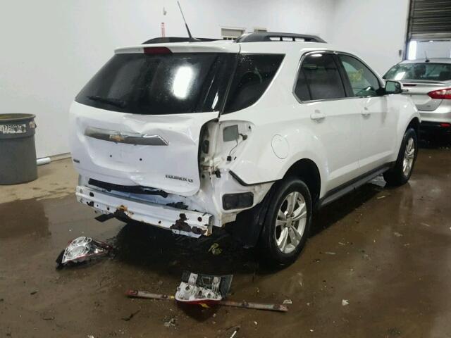 2GNALDEK0C1135265 - 2012 CHEVROLET EQUINOX LT WHITE photo 4