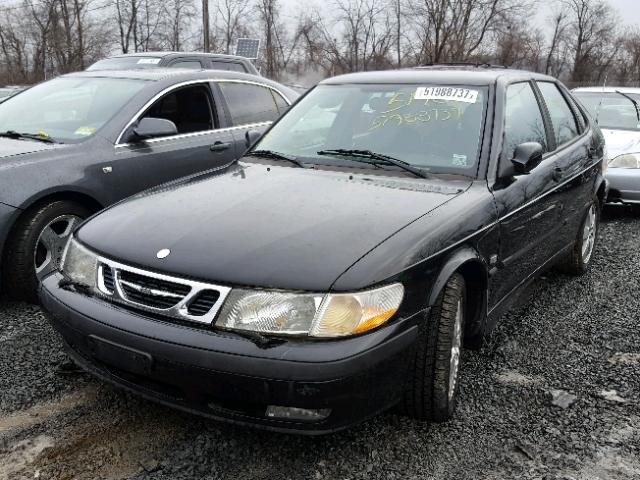 YS3DF58K822000525 - 2002 SAAB 9-3 SE BLACK photo 2