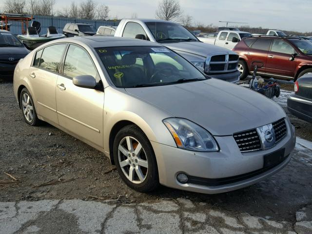 1N4BA41E34C916396 - 2004 NISSAN MAXIMA SE GOLD photo 1