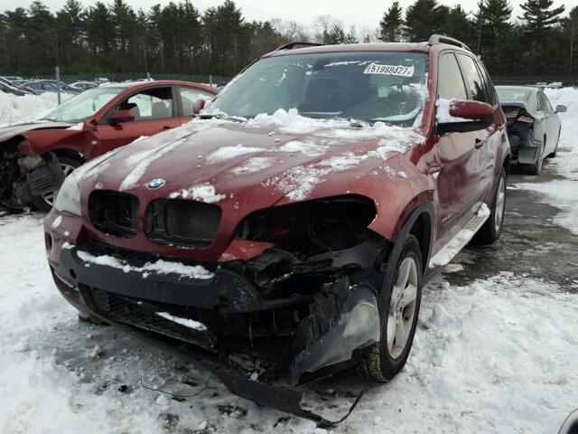 5UXFE4C50AL379767 - 2010 BMW X5 XDRIVE3 RED photo 2