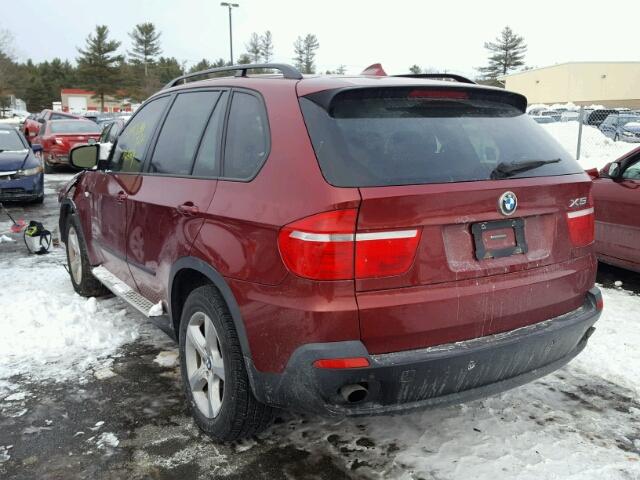 5UXFE4C50AL379767 - 2010 BMW X5 XDRIVE3 RED photo 3