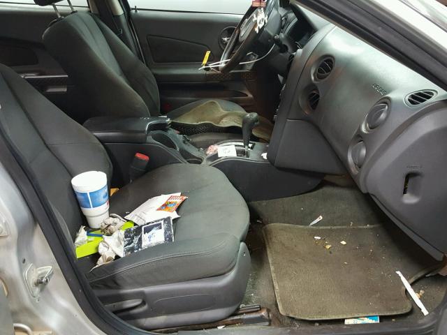 2G2WR524641361762 - 2004 PONTIAC GRAND PRIX SILVER photo 5