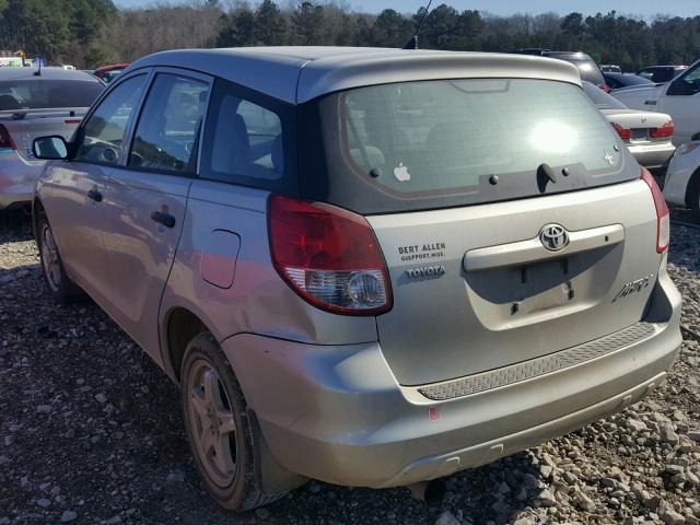 2T1KR32E03C008781 - 2003 TOYOTA COROLLA MA SILVER photo 3