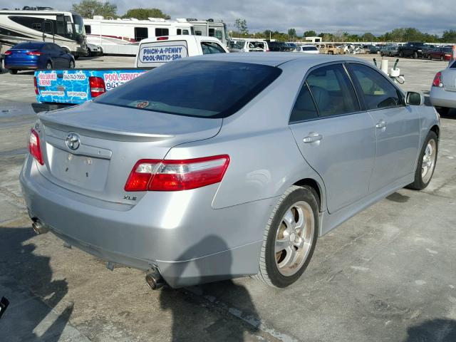 4T1BK46KX7U025151 - 2007 TOYOTA CAMRY NEW SILVER photo 4