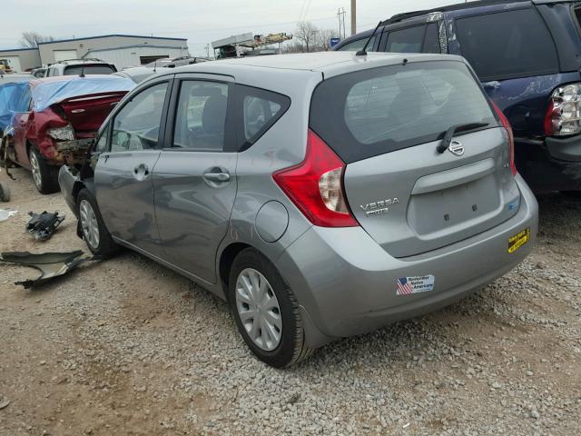 3N1CE2CP3EL402594 - 2014 NISSAN VERSA NOTE SILVER photo 3