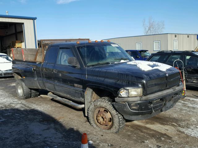 1B7MF33D4WJ142984 - 1998 DODGE RAM 3500 BLACK photo 1