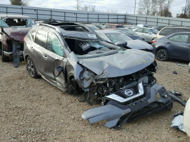 5N1AT2MV1HC811664 - 2017 NISSAN ROGUE SV GRAY photo 1