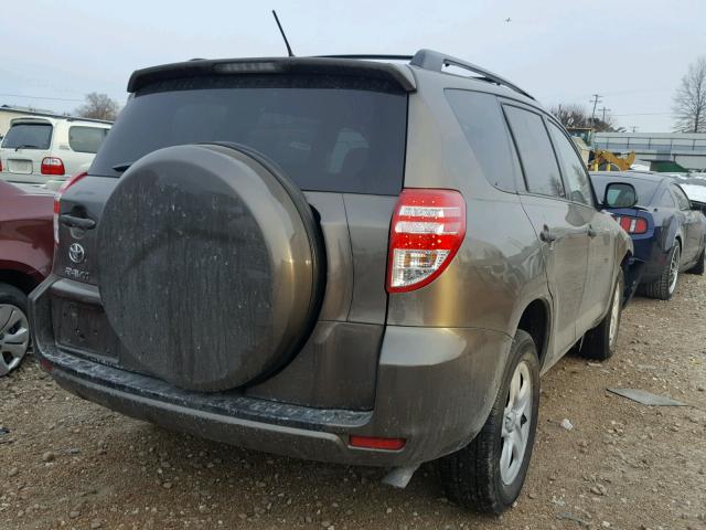 2T3ZF4DV5BW066643 - 2011 TOYOTA RAV4 GRAY photo 4