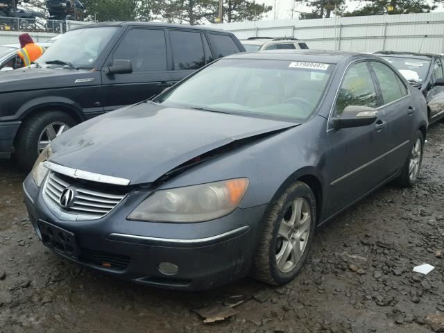 JH4KB16678C003328 - 2008 ACURA RL GRAY photo 2