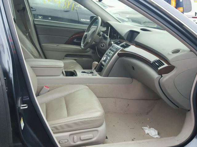 JH4KB16678C003328 - 2008 ACURA RL GRAY photo 5