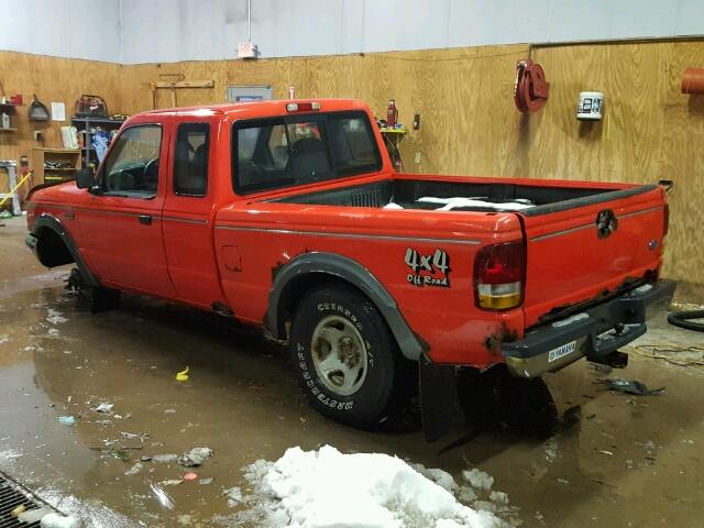 1FTCR15X6RPA29540 - 1994 FORD RANGER SUP RED photo 3