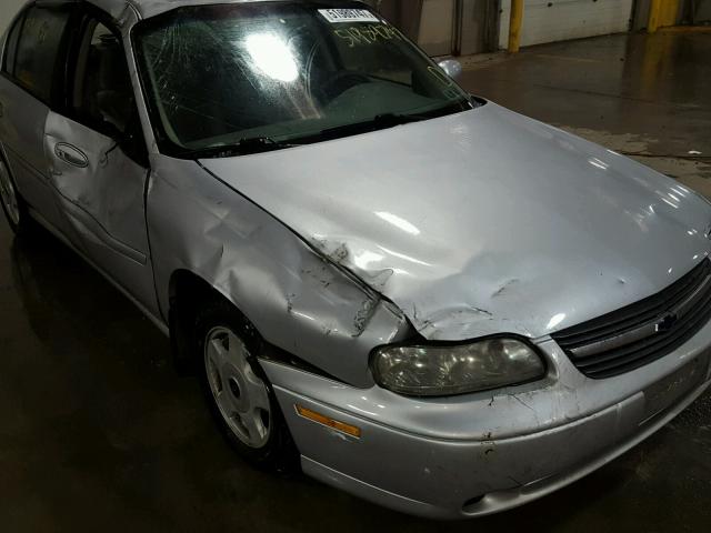 1G1NE52JX16182680 - 2001 CHEVROLET MALIBU LS SILVER photo 10