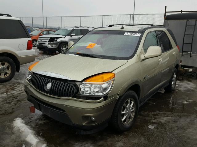 3G5DA03E33S602112 - 2003 BUICK RENDEZVOUS GOLD photo 2