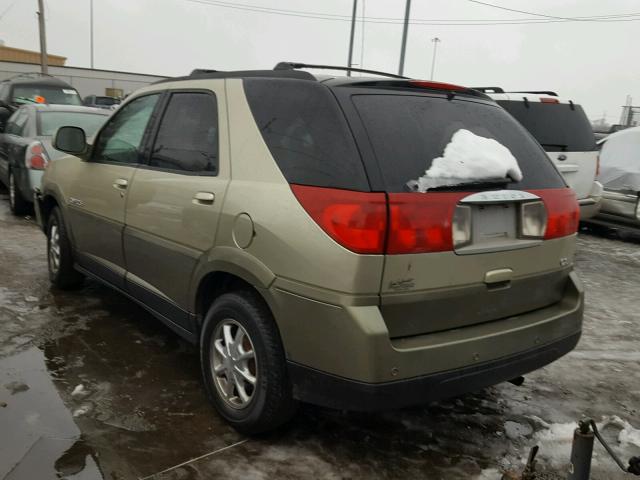 3G5DA03E33S602112 - 2003 BUICK RENDEZVOUS GOLD photo 3