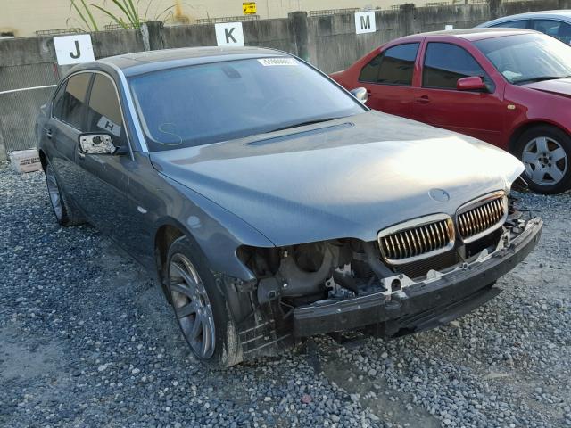 WBAGN63595DS59318 - 2005 BMW 745 LI GRAY photo 1