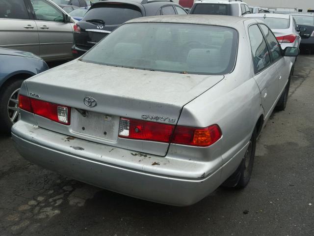 4T1BG22K91U057253 - 2001 TOYOTA CAMRY CE SILVER photo 4