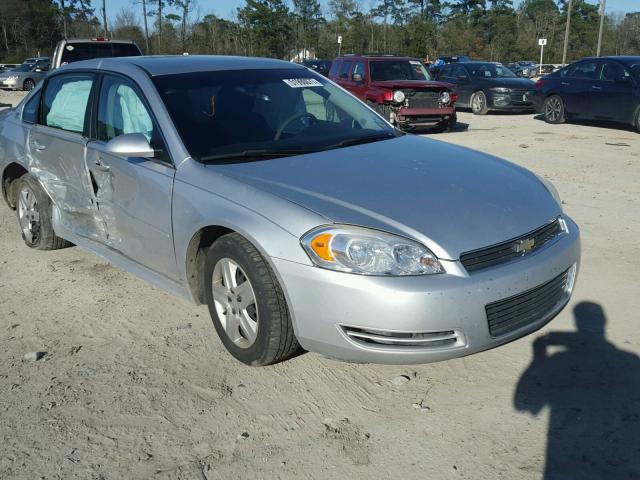 2G1WB57K991262831 - 2009 CHEVROLET IMPALA LS SILVER photo 1