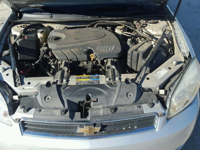 2G1WB57K991262831 - 2009 CHEVROLET IMPALA LS SILVER photo 7