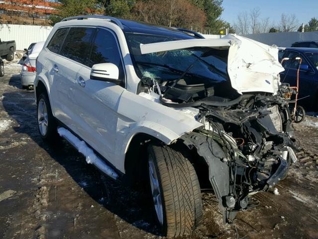 4JGDF7DE4EA270344 - 2014 MERCEDES-BENZ GL 550 4MA WHITE photo 1