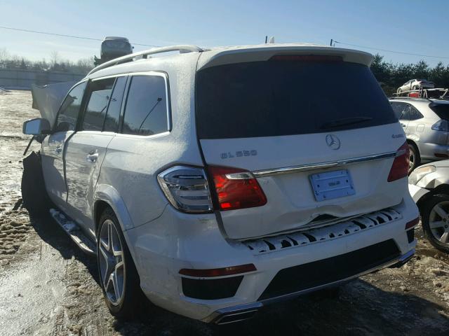 4JGDF7DE4EA270344 - 2014 MERCEDES-BENZ GL 550 4MA WHITE photo 3