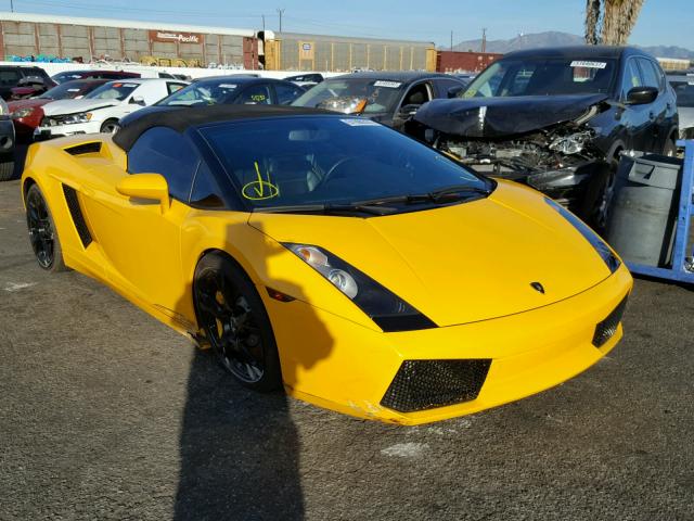 ZHWGU22T16LA03934 - 2006 LAMBORGHINI GALLARDO S YELLOW photo 1