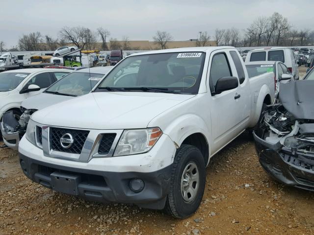 1N6BD0CT2CC414724 - 2012 NISSAN FRONTIER S WHITE photo 2