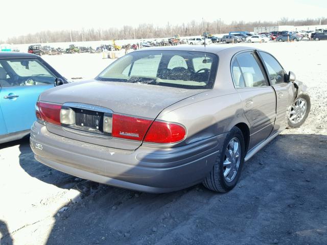 1G4HR54K244146783 - 2004 BUICK LESABRE LI BROWN photo 4