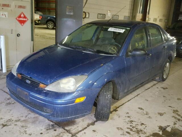 1FAFP34334W198903 - 2004 FORD FOCUS SE C BLUE photo 2