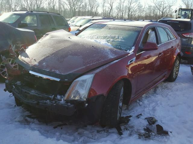 1G6DL8E35C0128431 - 2012 CADILLAC CTS PERFOR Rot Foto 2