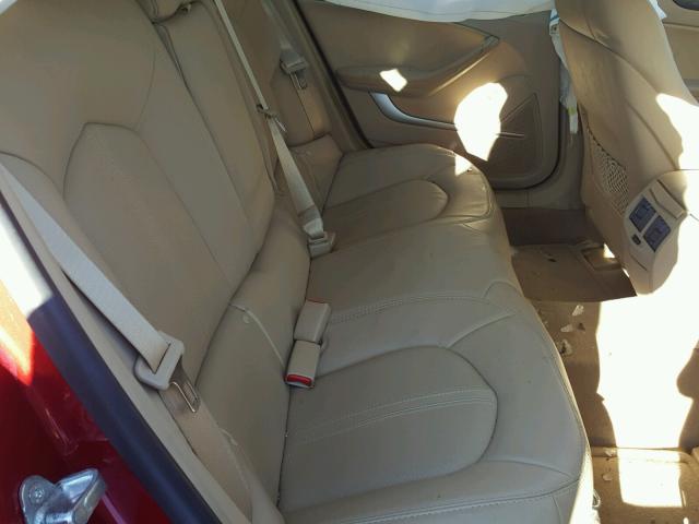 1G6DL8E35C0128431 - 2012 CADILLAC CTS PERFOR Rot Foto 6
