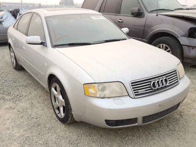 WAULD64B73N020444 - 2003 AUDI A6 2.7T QU SILVER photo 1