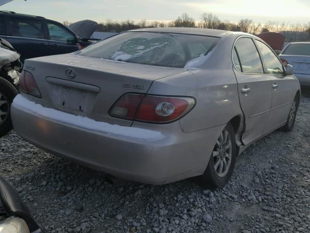 JTHBA30G340011003 - 2004 LEXUS ES 330 TAN photo 4