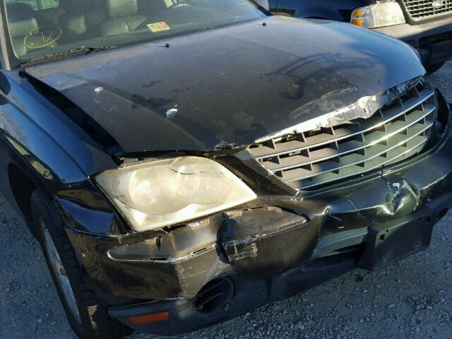 2A4GM68476R848348 - 2006 CHRYSLER PACIFICA T BLACK photo 10