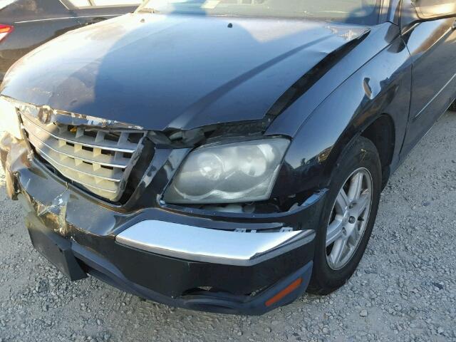 2A4GM68476R848348 - 2006 CHRYSLER PACIFICA T BLACK photo 9