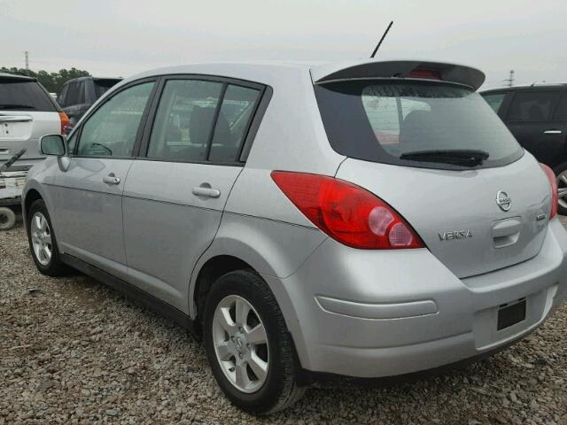 3N1BC1CP0CK277360 - 2012 NISSAN VERSA S SILVER photo 3