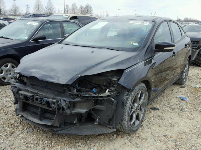 1FADP3F22DL118150 - 2013 FORD FOCUS SE BLACK photo 2