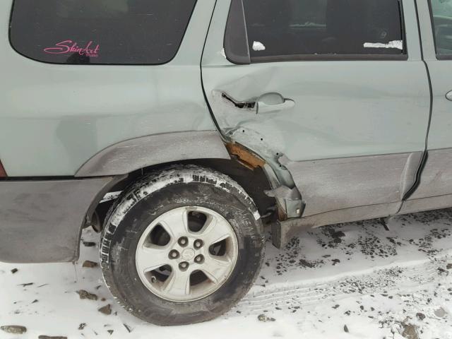 4F2CZ96104KM07706 - 2004 MAZDA TRIBUTE ES TEAL photo 9